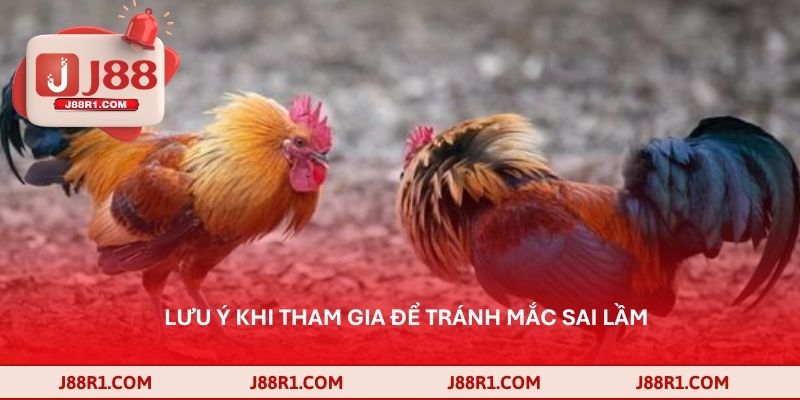 Lưu ý khi tham gia để tránh mắc sai lầm